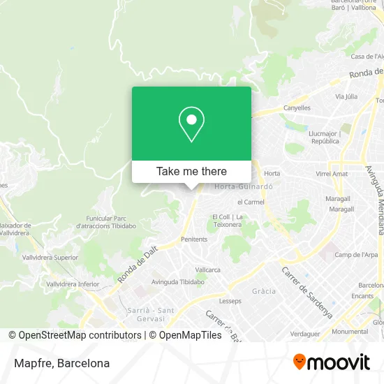 Mapfre map