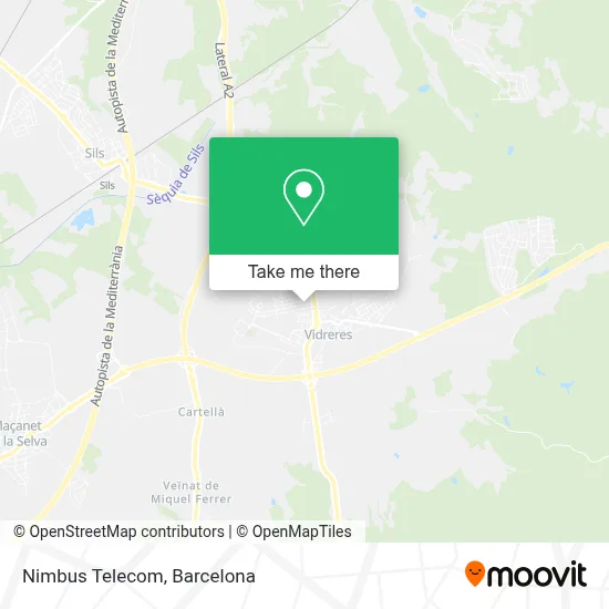 Nimbus Telecom map