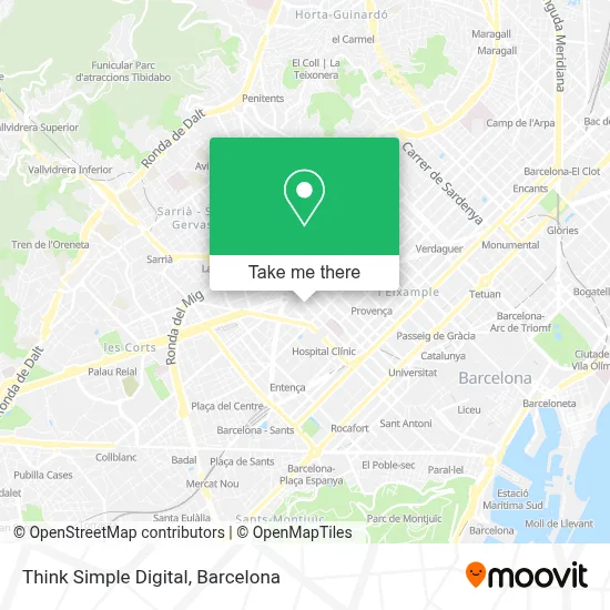 Think Simple Digital map