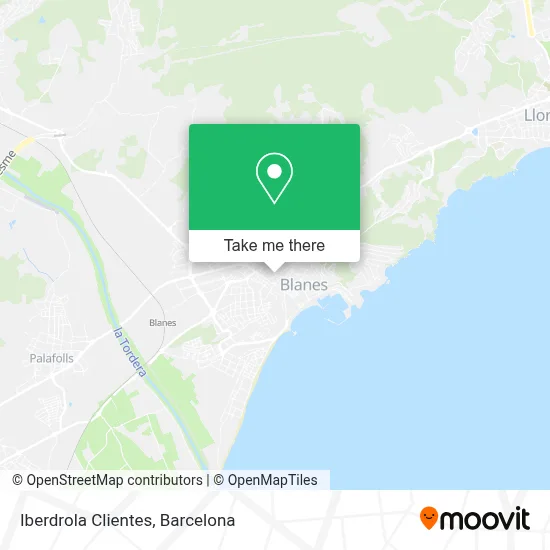 Iberdrola Clientes map