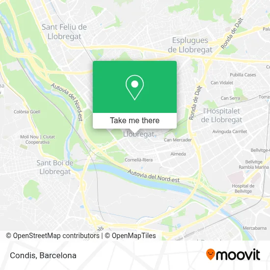 Condis map