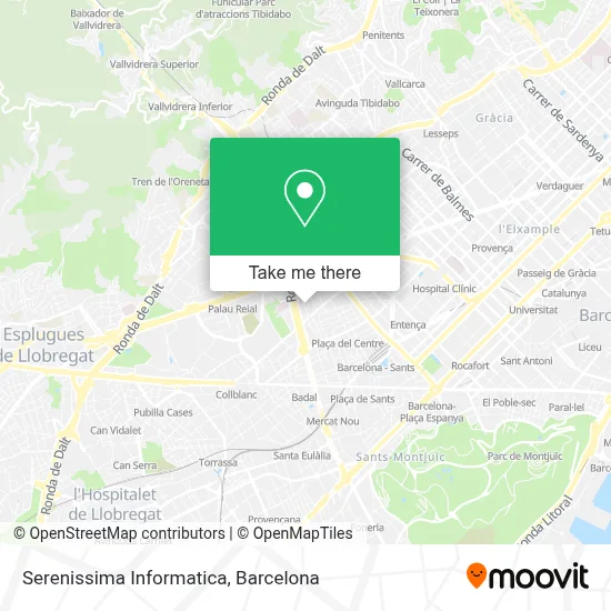 Serenissima Informatica map