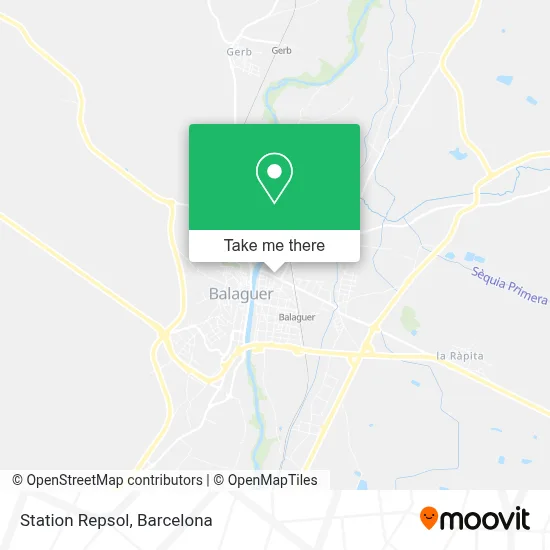 Station Repsol map