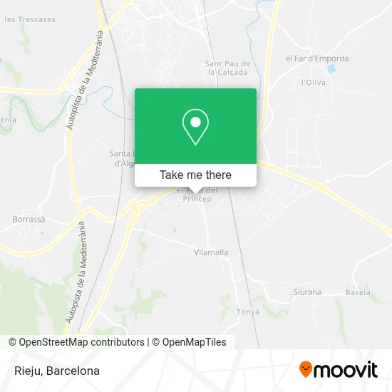 Rieju map
