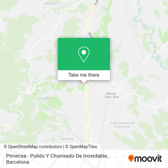 Pimecsa - Pulido Y Chorreado De Inoxidable map