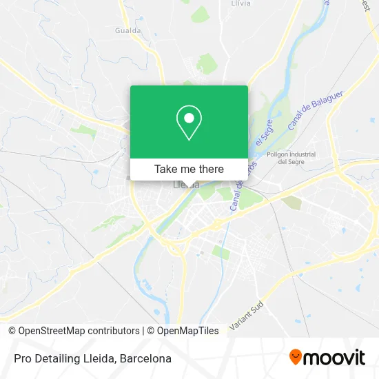 Pro Detailing Lleida map