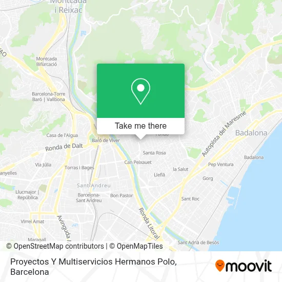 Proyectos Y Multiservicios Hermanos Polo map