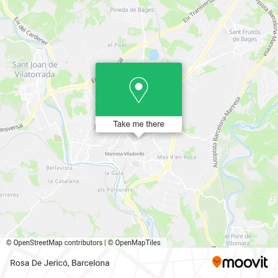 Rosa De Jericó map