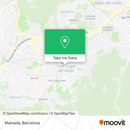 Mainada map