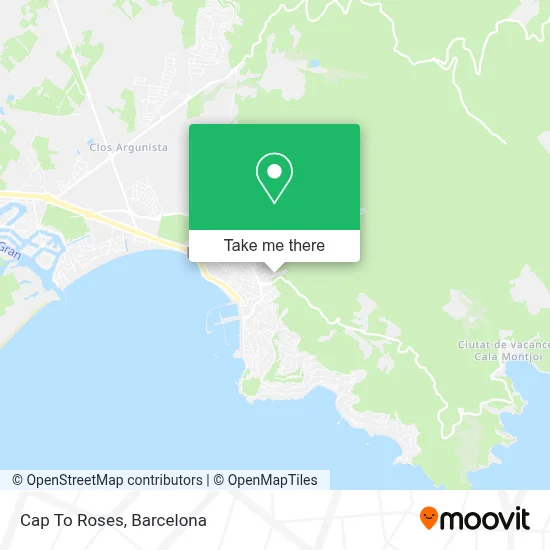 Cap To Roses map