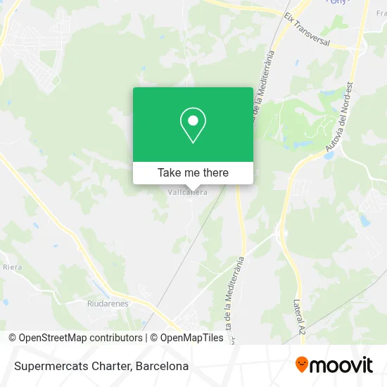 Supermercats Charter map