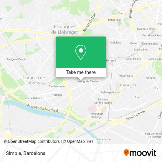 Simple map
