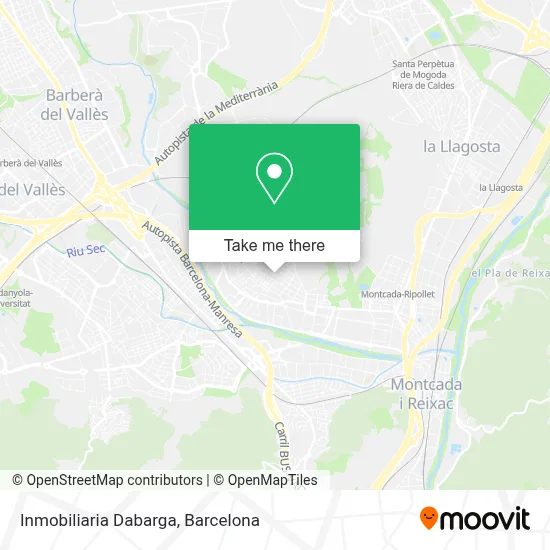 mapa Inmobiliaria Dabarga