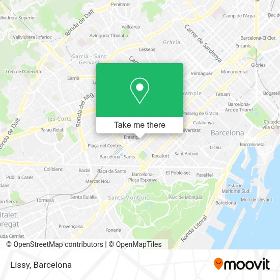 Lissy map
