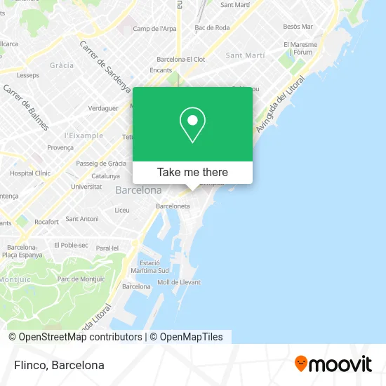 Flinco map