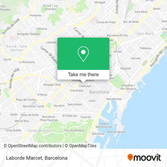 mapa Laborde Marcet