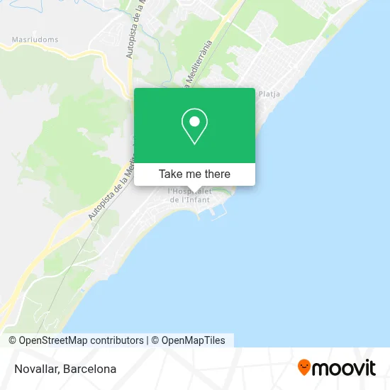 Novallar map
