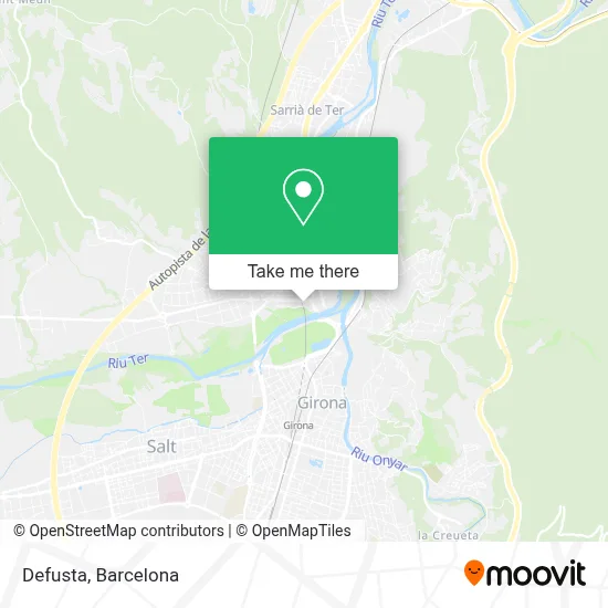 mapa Defusta