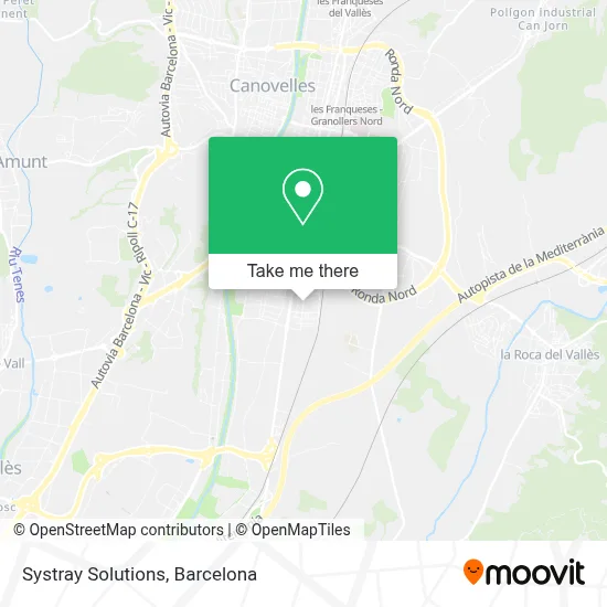 Systray Solutions map