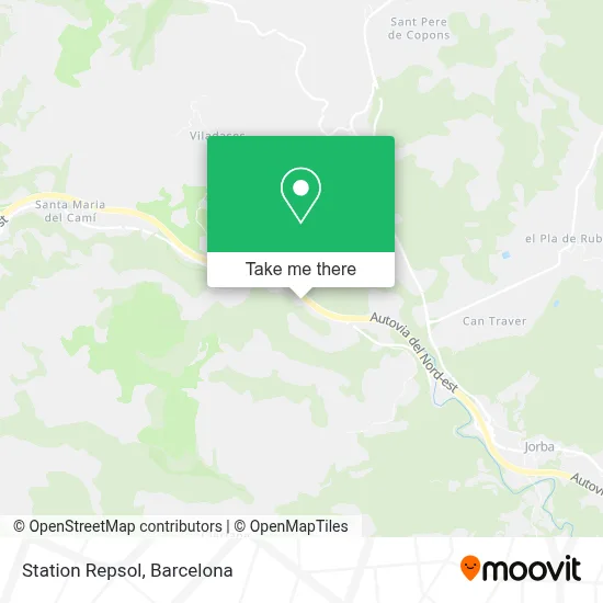 Station Repsol map