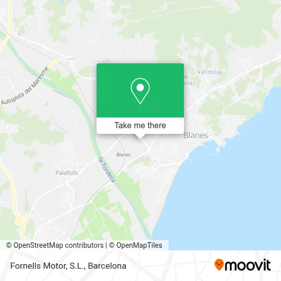 Fornells Motor, S.L. map