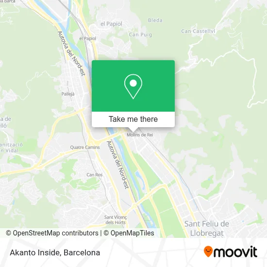 Akanto Inside map
