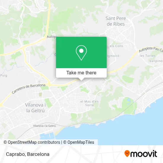 Caprabo map