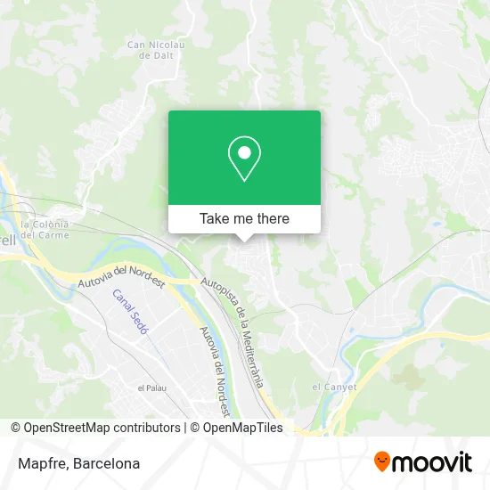 mapa Mapfre