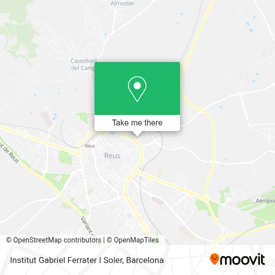 Institut Gabriel Ferrater I Soler map