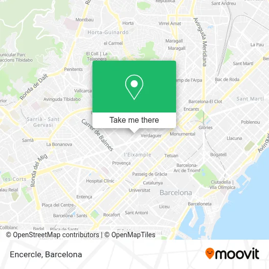 Encercle map