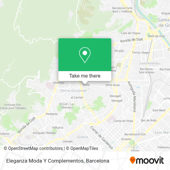 mapa Eleganza Moda Y Complementos