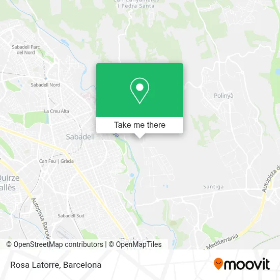 Rosa Latorre map