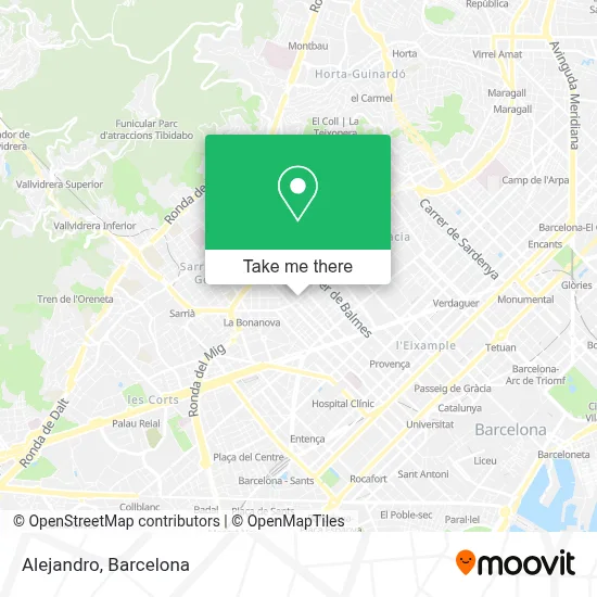 Alejandro map
