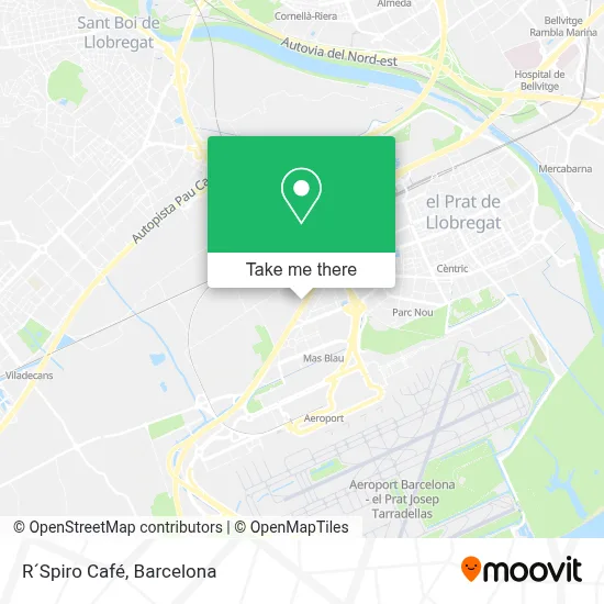 R´Spiro Café map