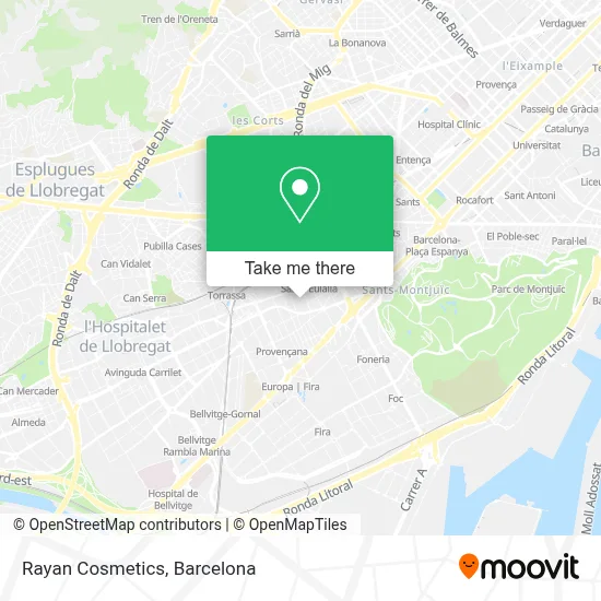 Rayan Cosmetics map