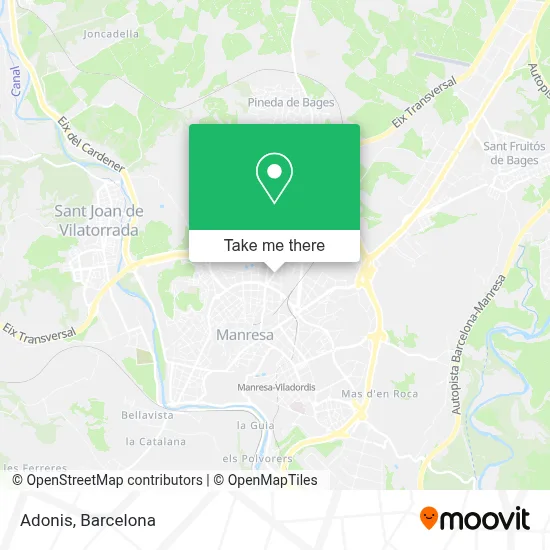 Adonis map