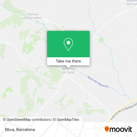 Bbva map