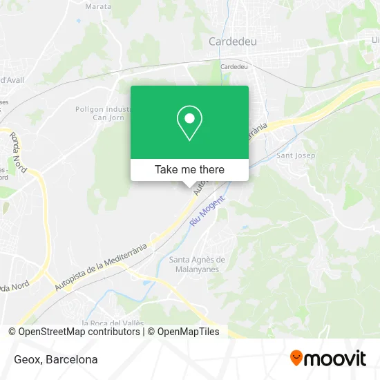 Geox map