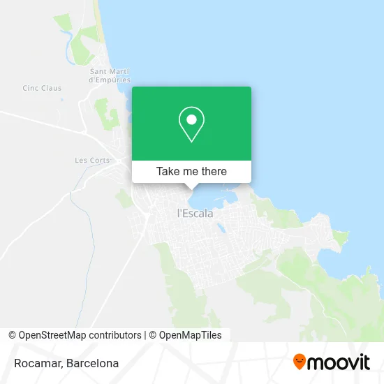 Rocamar map