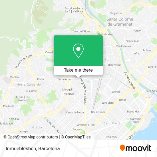 mapa Inmueblesbcn