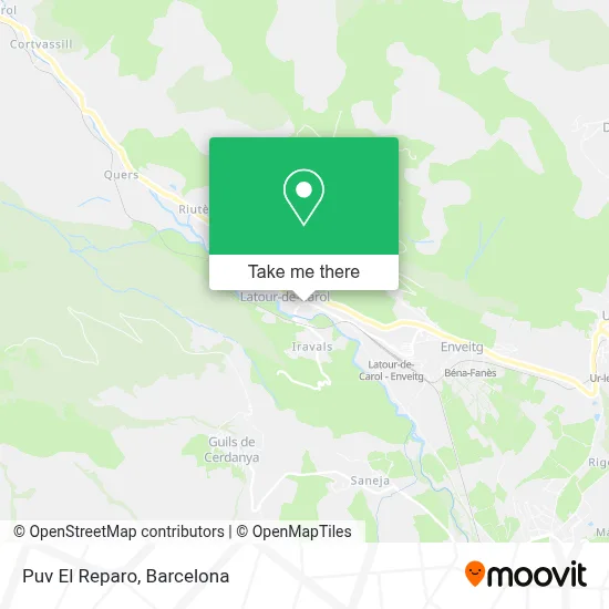 Puv El Reparo map