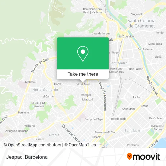 Jespac map