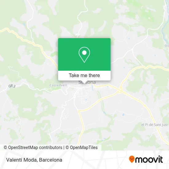 Valentí Moda map