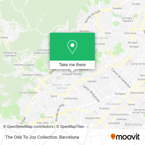 The Ode To Joy Collection map