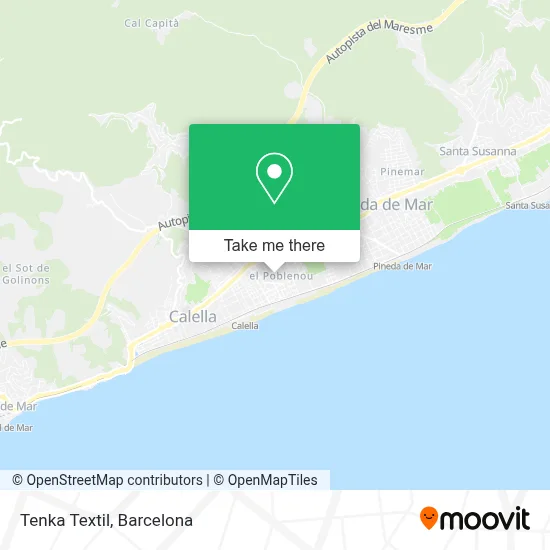 Tenka Textil map