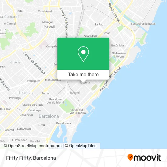 Fiffty Fiffty map