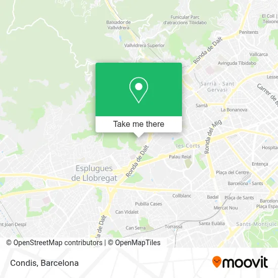 Condis map