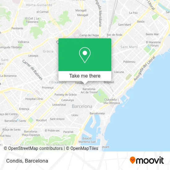 Condis map