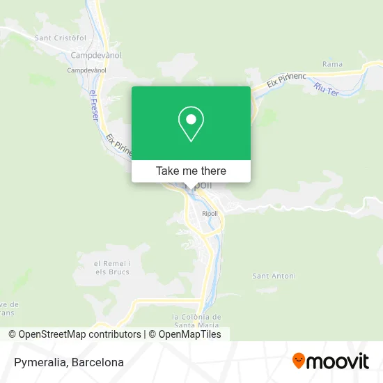 Pymeralia map