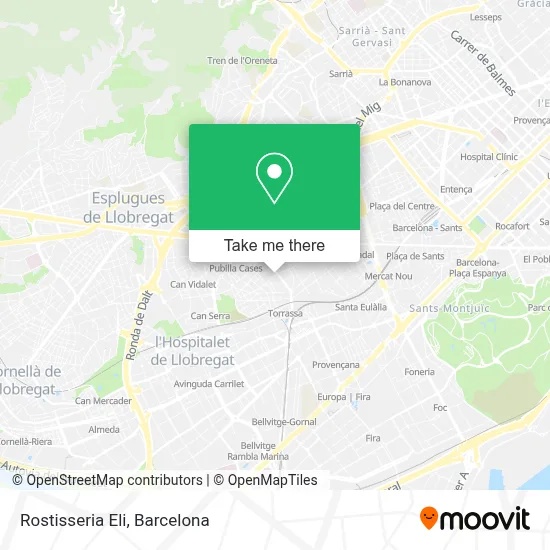 Rostisseria Eli map